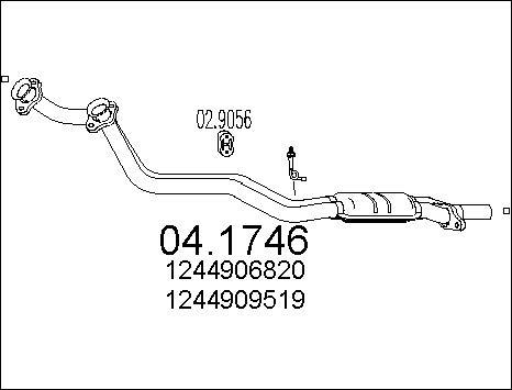 MTS 04.1746 - Katalizator www.molydon.hr