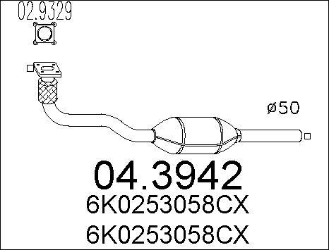 MTS 04.3942 - Katalizator www.molydon.hr