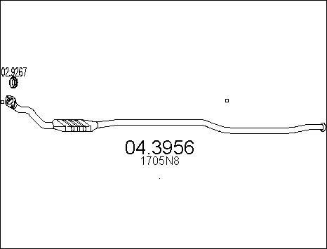 MTS 04.3956 - Katalizator www.molydon.hr