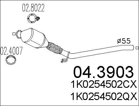 MTS 04.3903 - Katalizator www.molydon.hr