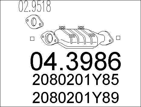 MTS 04.3986 - Katalizator www.molydon.hr