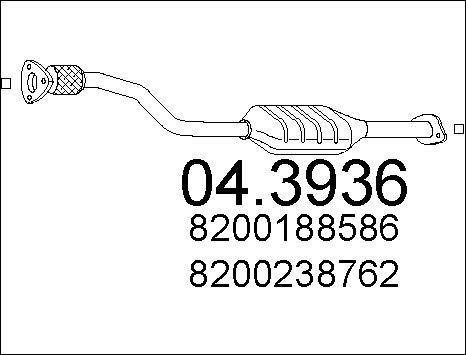 MTS 04.3936 - Katalizator www.molydon.hr