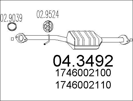 MTS 04.3492 - Katalizator www.molydon.hr