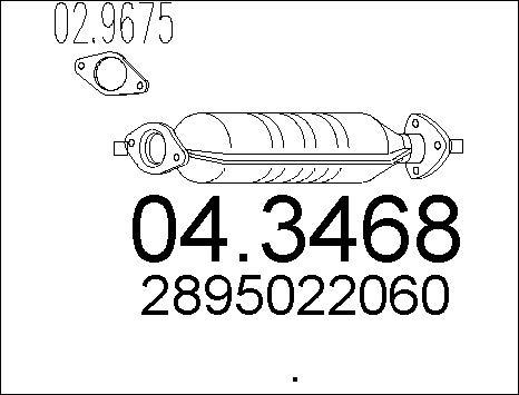 MTS 04.3468 - Katalizator www.molydon.hr