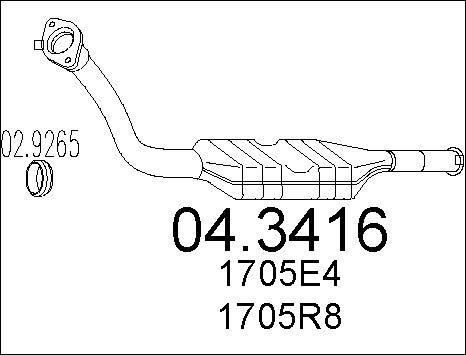 MTS 04.3416 - Katalizator www.molydon.hr