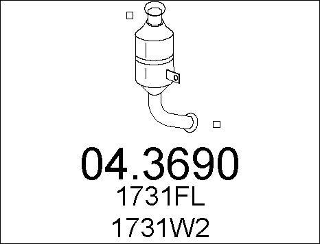 MTS 04.3690 - Katalizator www.molydon.hr