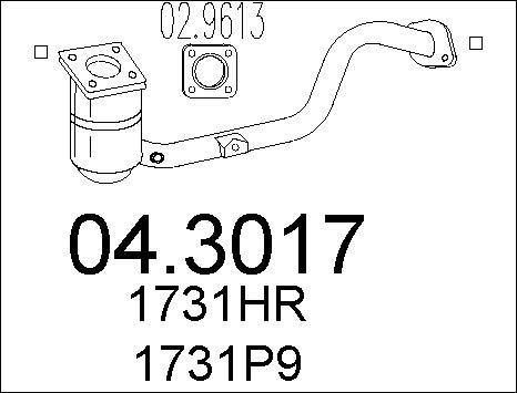 MTS 04.3017 - Katalizator www.molydon.hr