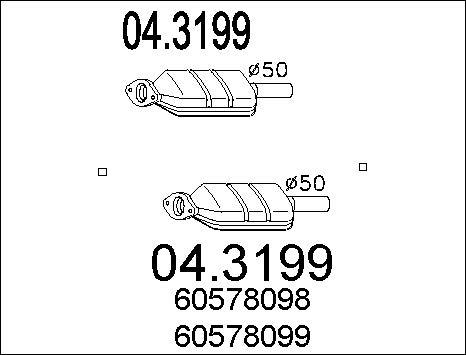 MTS 04.3199 - Katalizator www.molydon.hr