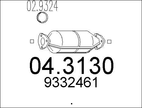 MTS 04.3130 - Katalizator www.molydon.hr