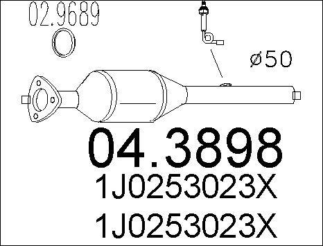 MTS 04.3898 - Katalizator www.molydon.hr