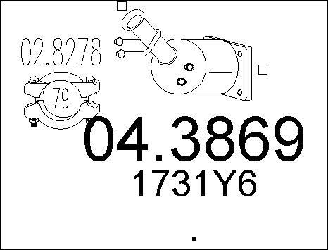 MTS 04.3869 - Katalizator www.molydon.hr