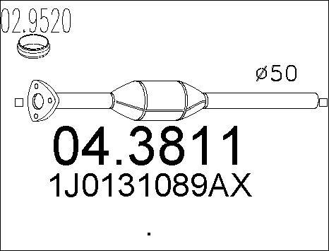 MTS 04.3811 - Katalizator www.molydon.hr