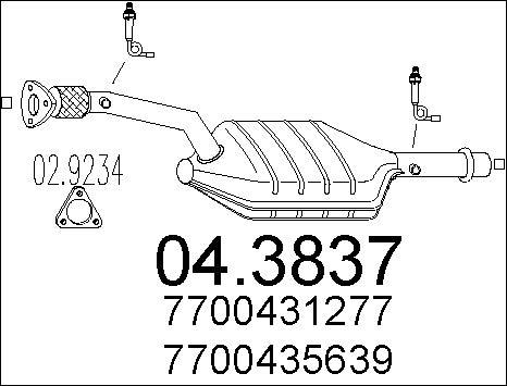 MTS 04.3837 - Katalizator www.molydon.hr