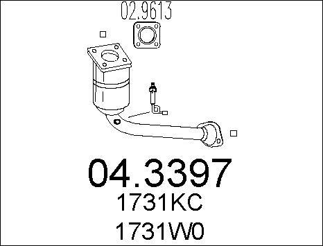 MTS 04.3397 - Katalizator www.molydon.hr