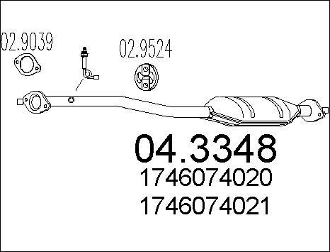MTS 04.3348 - Katalizator www.molydon.hr