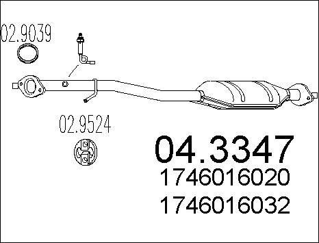 MTS 04.3347 - Katalizator www.molydon.hr