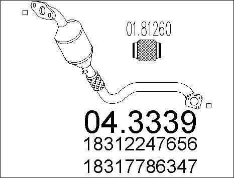 MTS 04.3339 - Katalizator www.molydon.hr