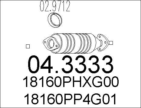 MTS 04.3333 - Katalizator www.molydon.hr