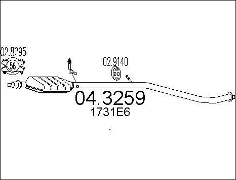 MTS 04.3259 - Katalizator www.molydon.hr