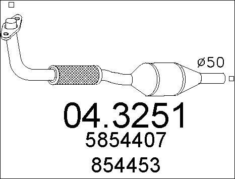 MTS 04.3251 - Katalizator www.molydon.hr