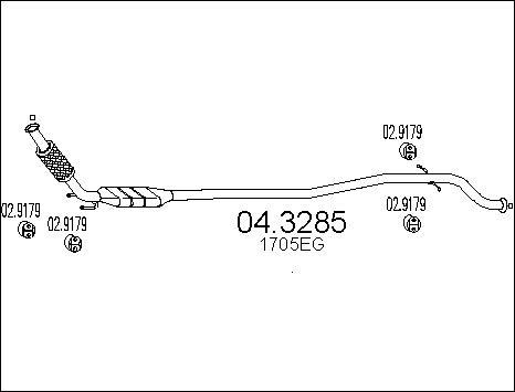 MTS 04.3285 - Katalizator www.molydon.hr