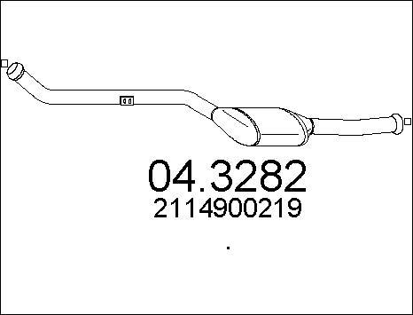 MTS 04.3282 - Katalizator www.molydon.hr