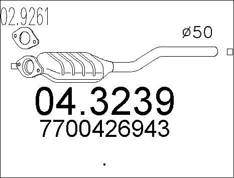 MTS 04.3239 - Katalizator www.molydon.hr