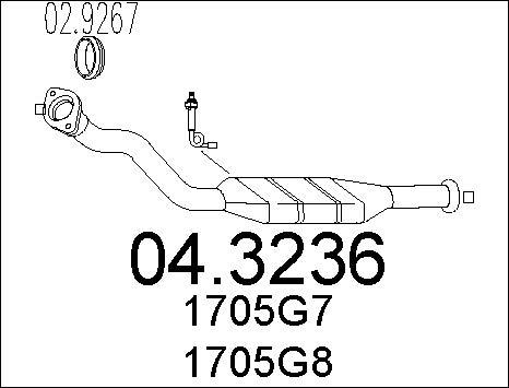 MTS 04.3236 - Katalizator www.molydon.hr