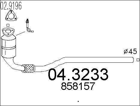 MTS 04.3233 - Katalizator www.molydon.hr