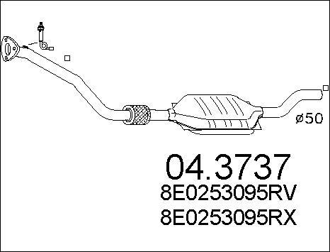 MTS 04.3737 - Katalizator www.molydon.hr