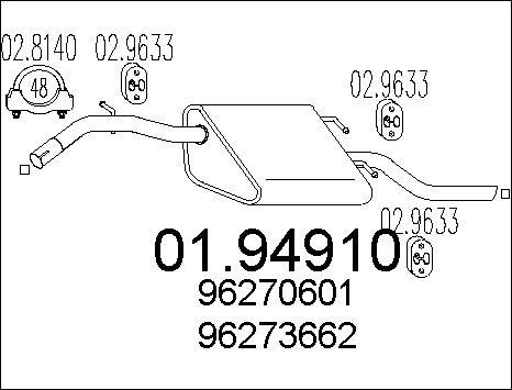 MTS 01.94910 - Zadnji Ispušni lonac www.molydon.hr