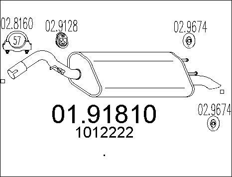 MTS 01.91810 - Zadnji Ispušni lonac www.molydon.hr