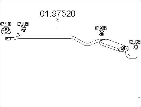 MTS 01.97520 - Zadnji Ispušni lonac www.molydon.hr