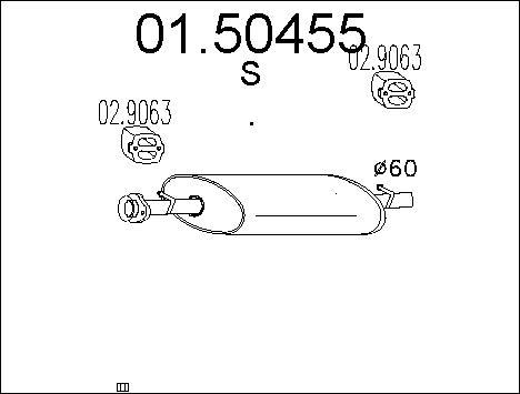 MTS 01.50455 - Srednji Ispušni lonac www.molydon.hr