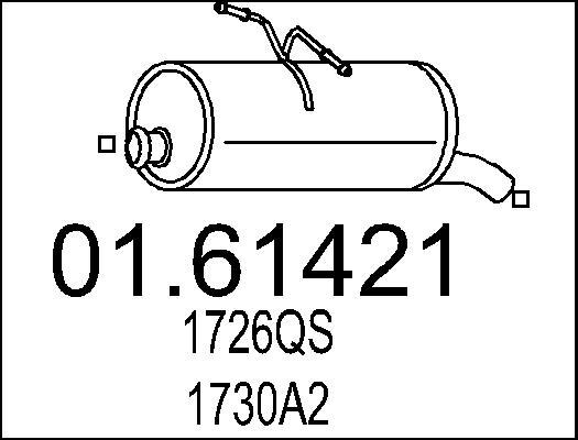 MTS 01.61421 - Zadnji Ispušni lonac www.molydon.hr