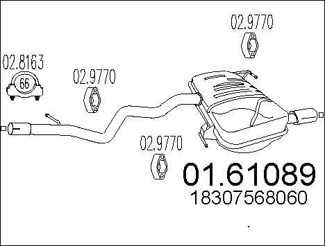 MTS 01.61089 - Zadnji Ispušni lonac www.molydon.hr