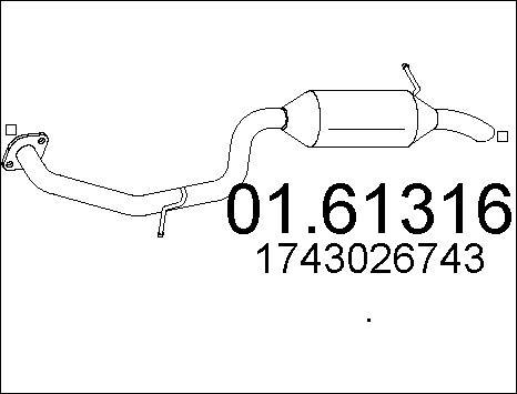 MTS 01.61316 - Zadnji Ispušni lonac www.molydon.hr