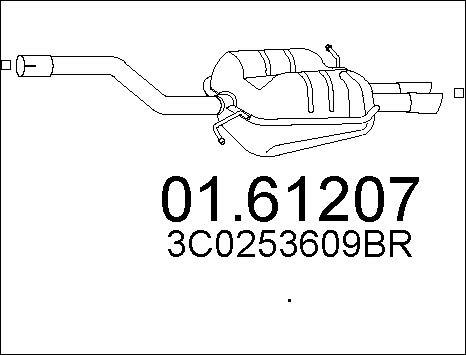 MTS 01.61207 - Zadnji Ispušni lonac www.molydon.hr