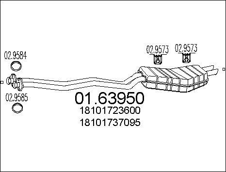 MTS 01.63950 - Zadnji Ispušni lonac www.molydon.hr