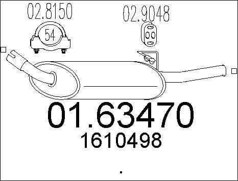 MTS 01.63470 - Zadnji Ispušni lonac www.molydon.hr