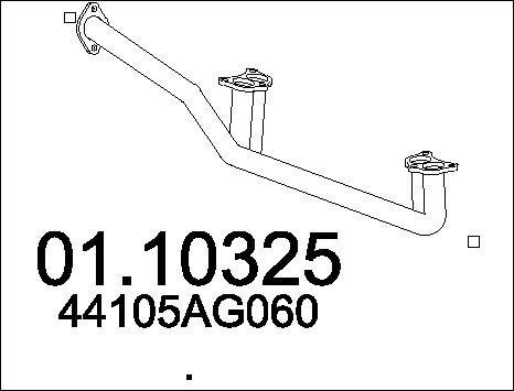 MTS 01.10325 - Ispušna cijev www.molydon.hr