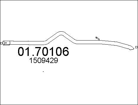 MTS 01.70106 - Ispušna cijev www.molydon.hr