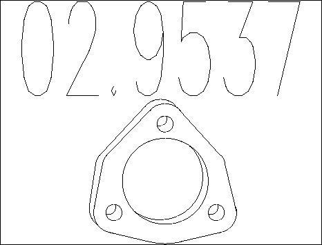 MTS 02.9537 - Brtva, Ispušna Cijev www.molydon.hr