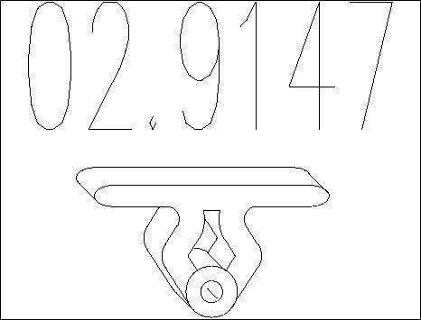 MTS 02.9147 - Držač, Ispušni sistem www.molydon.hr