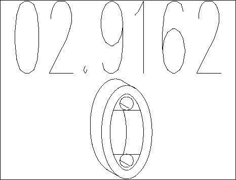 MTS 02.9162 - Držač, Ispušni sistem www.molydon.hr