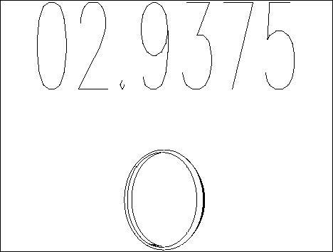 MTS 02.9375 - Brtveni prsten, Ispušna Cijev www.molydon.hr