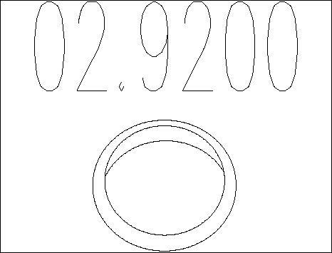 MTS 02.9200 - Brtveni prsten, Ispušna Cijev www.molydon.hr