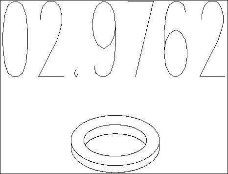 MTS 02.9762 - Brtveni prsten, Ispušna Cijev www.molydon.hr