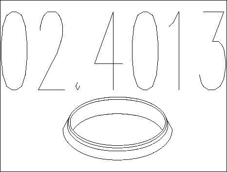 MTS 02.4013 - Brtveni prsten, Ispušna Cijev www.molydon.hr