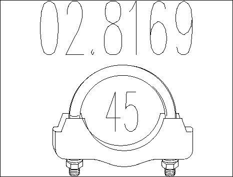 MTS 02.8169 - Cijevne spojnice, Ispušni sistem www.molydon.hr
